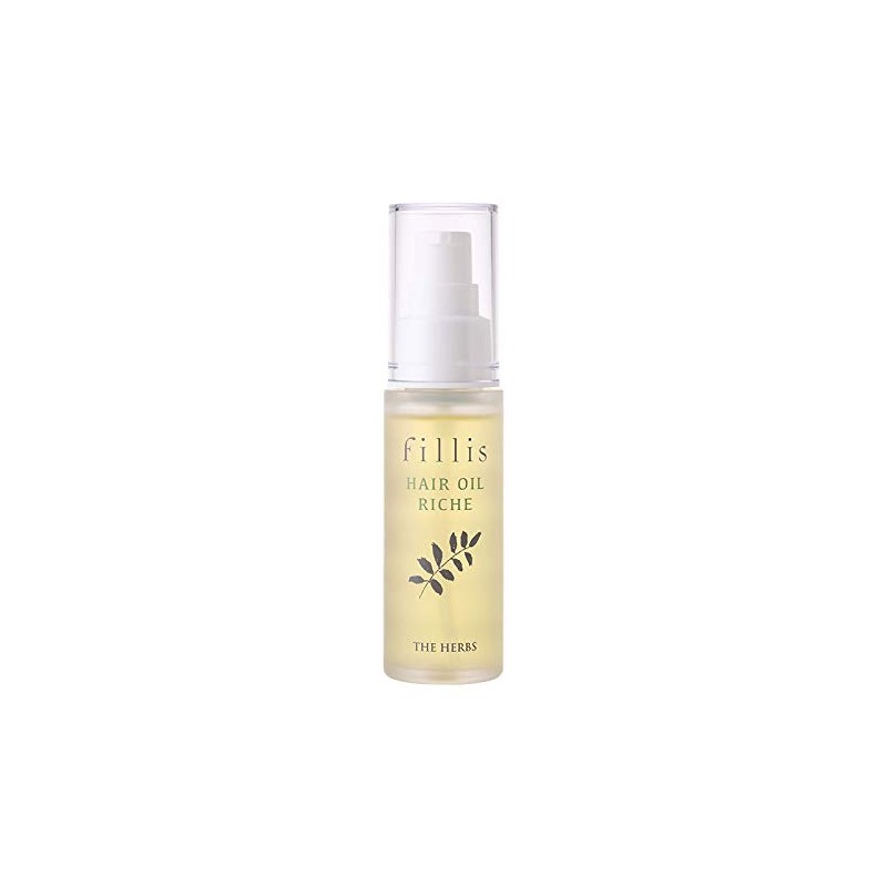 A single drop of natural hair oil with rich herbal