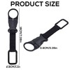 Gosknor 2pcs Hanging Bottle Buckle, 7.08 Inch Backpack Water Bottle