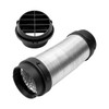 Qnbes 75mm Diesel Heater Ventilation Duct Compatible with Diesel Air