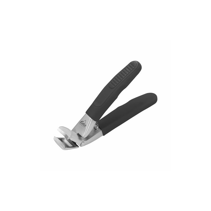 ERBE Nail clippers with soft grip, 8.5 cm, black, stainless