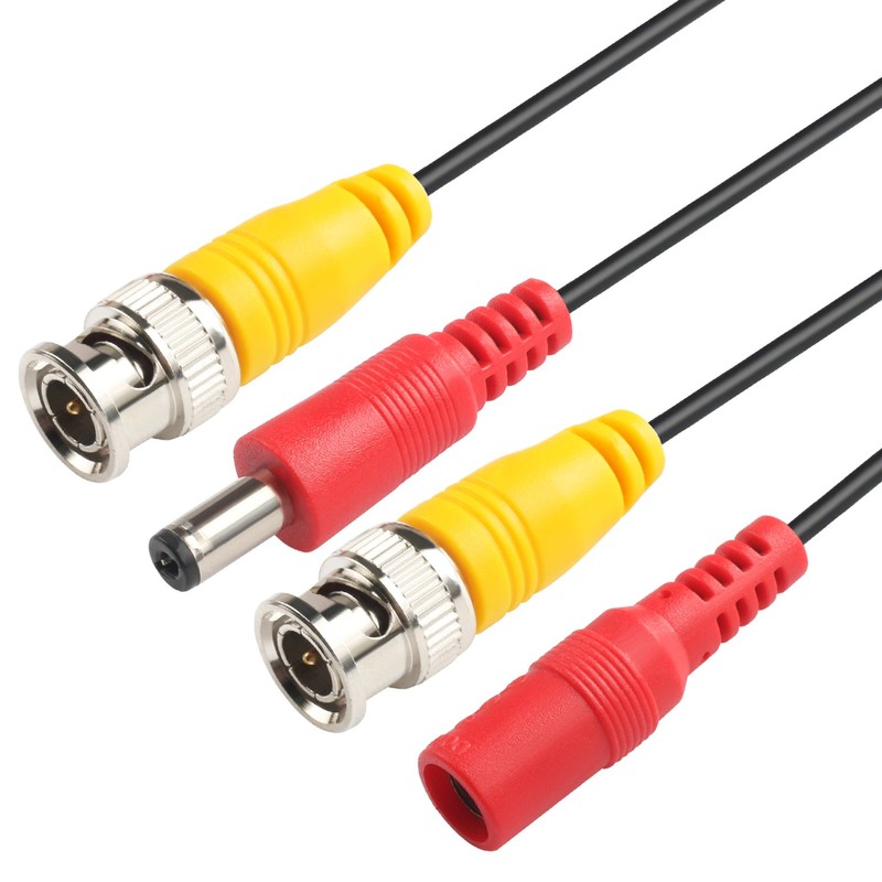 Postta BNC Video Power Cable (4 Pack 25 Feet) Video