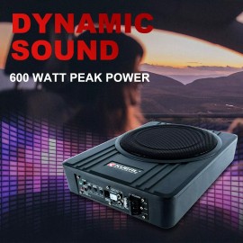 YaeCCC YaCCC 10 Inch 800W Car Under-Seat Sub Woofer Active Powered Amplifier Bass En...