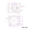 T8 Lead Screw Nut Housing Bracket, Aluminum T8 Screw Conversion