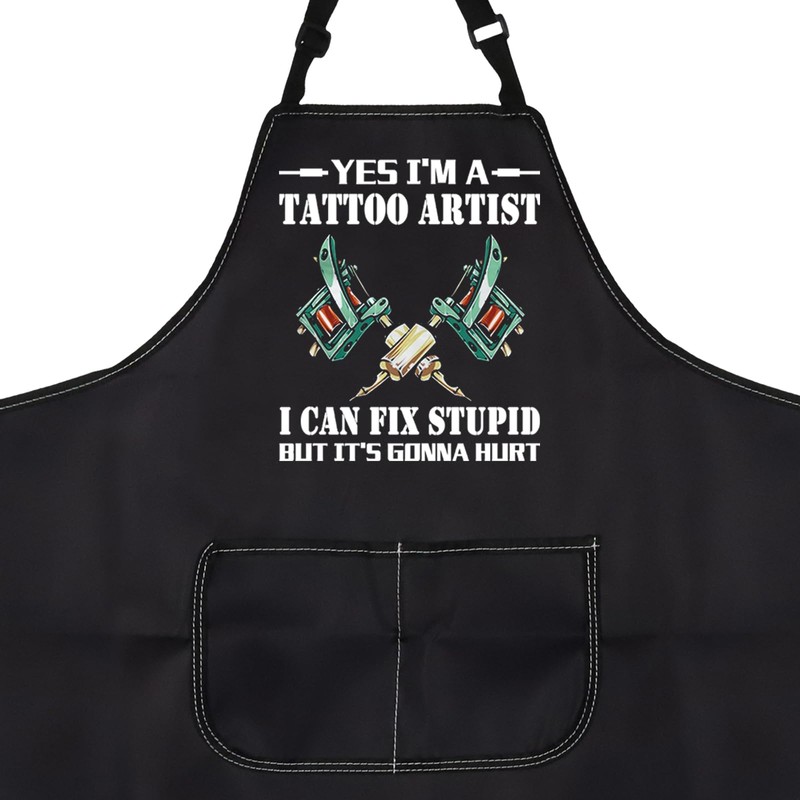 Tattoo Artist Apron Tattoo Lover Gift Tattooist Gift Tattoo Artist