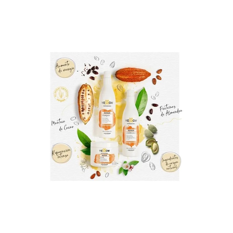 Kit Yellow Repair Shampoo Acond Mask