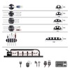 ELII ELII 300PCS Cable Management Kit,4 Cable Sleeve 35 Cable