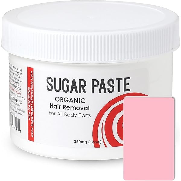 Sugaring Paste Organic Waxing for Legs, Bikini, Brazilian, Arms +