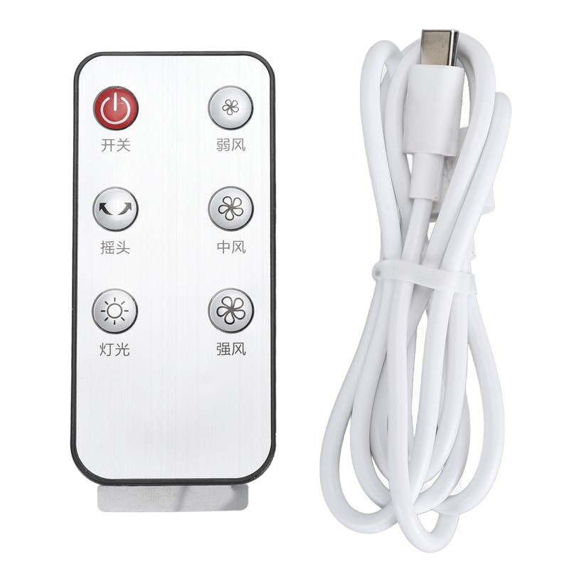 Desktop Bladeless Fan 3 Speed Wind Tower Shaped USB Rechargeable