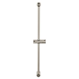 American Standard 1660730.295 Round Handheld Shower Head Slide Bar 30 inch, Brushed Nickel
