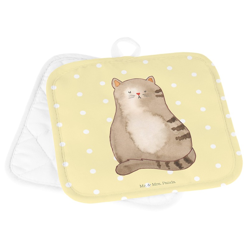 Mr. & Mrs. Panda Set of 2 Pot Holders Cat