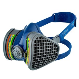 GVS SPR488 Elipse Mask with Interchangeable ABEK1 Filters for Multiple Gases and Vapour, M/L