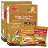 Pocas Honey Ginger Instant Tea Powder, Original & Date Variety