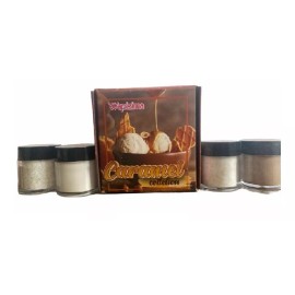 Wapizima Colección Acrilicos 4 Piezas Caramel
