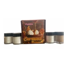 Wapizima Colección Acrilicos 4 Piezas Caramel