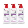 Eucerin Lotion Roughness Relief 16.9 Ounce (500ml) (3 Pack)