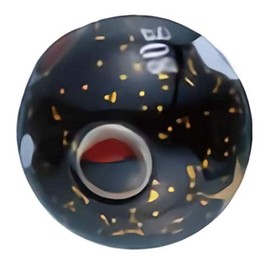 Gamakatsu Sakura Phantom Sea Bream Rubber Q TG Sinker, 1.4 oz (40 g), #20 Black/GF #20 Black/Gold Flake