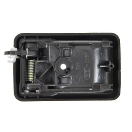 TRQ Interior Door Handle Gray Compatible with 1989-1992 Geo Prizm 1989-1995 Toyota 4Runner 1988-1992 Corolla Pickup 1995-2000 Tacoma