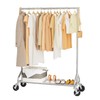 Ekisemio Rolling Clothes Rack Load 450 LBS, Heavy Duty Garment