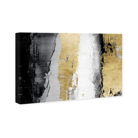 The Oliver Gal Artist Co. Abstract Wall Art Canvas Prints 'Envision and Elevate Gold' Home Décor, 45" x 30"