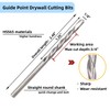 JFOGO 25 Pieces Drywall Cutting Tools 1/8 Inch Guide Point