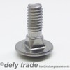 Carriage Bolts M12 x 80/80 DIN 603 Stainless Steel A2