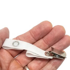 10 Pack - Badge Buddy & ID Clips - Dual Strap ID Badge Holder with 2 Reinforced Straps - Perfect for Badge Buddies - Holds Two Identification Cards and Clips to Pocket or Scrubs by Specialist ID