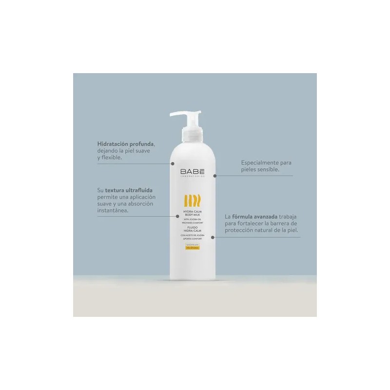 Crema Corporal BABÉ Fluido Hidra-Calm 500ml