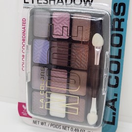 Eyeshadow L A Colors Urban Glamorous Eyeshadow Palette Makeup Eye C68681
