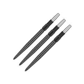 TARGET Darts Swiss Point Dart Points, RVE (3 Pack Set of Tips) 40MM – Black | Change Dart Points, Swiss Storm Points, Professional Darts Accessories