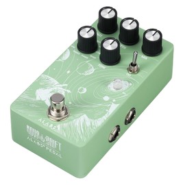 ALABS NOVADRIFT Modulation Pedals for Electric Guitar, with 9 Stereo Mod Effects,Vibe Chorus Phaser Rotary Flanger Tremolo Ring, Analog Dry Through,Tap Tempo,True Bypass,Multi-Expression Control