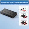 EJAY 5-in-1 Magnetic USB 3.0 Hub with SD/TF Card Reader,
