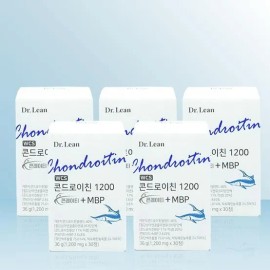 Dr.Lin Chondroitin 1200 Conlay+MBP 1200mg x 30 tablets x 5 / iuy / 닥터린 콘드로이친 1200 콘레이티+MBP 1200mg x 30정 x 5개 / iuy