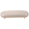 VICASKY Manicure Hand Rest Pillow Lightweight Wooden Nail Arm Cushion