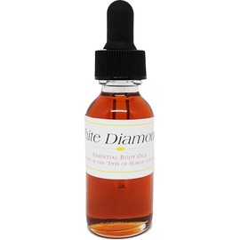 TCEShop White Diamonds - Type ET For Women Scented Body Oil Fragrance [Glass Dropper Top - Brown - 1 oz.] - ID#35936