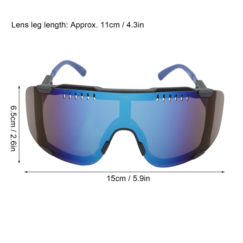 Cycling Glasses UV Resistant Windproof TR Frame Motorcycle Sunglasses for