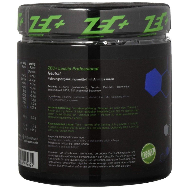 Zec + BCAA Professional | Anabolic Amino Acids Formula with