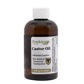 Freskaro Castor Oil 100% Pure Boost Hair Growth , Immune System Booster, Oral Solution 6F