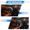 QUARKZMAN AC Air Conditioning Rotary Ring Cover Compatible with Jeep