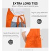 Syntus 12 Pack Bib Apron, Unisex Aprons Adjustable Waterdrop Resistant
