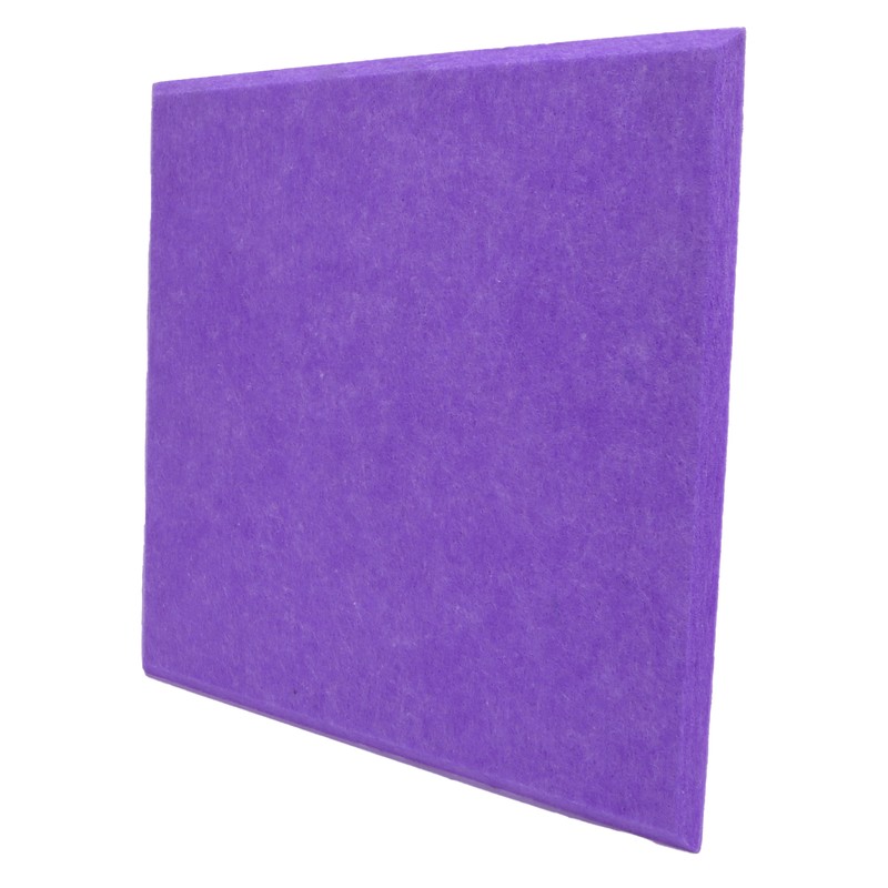 6Pcs Acoustic Absorption Panel Thickened Reduce Reverb SoundProof Padding Absorber(Purple
