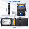 RFID Blocking Carbon Fiber Wallet for Cards and Cash -