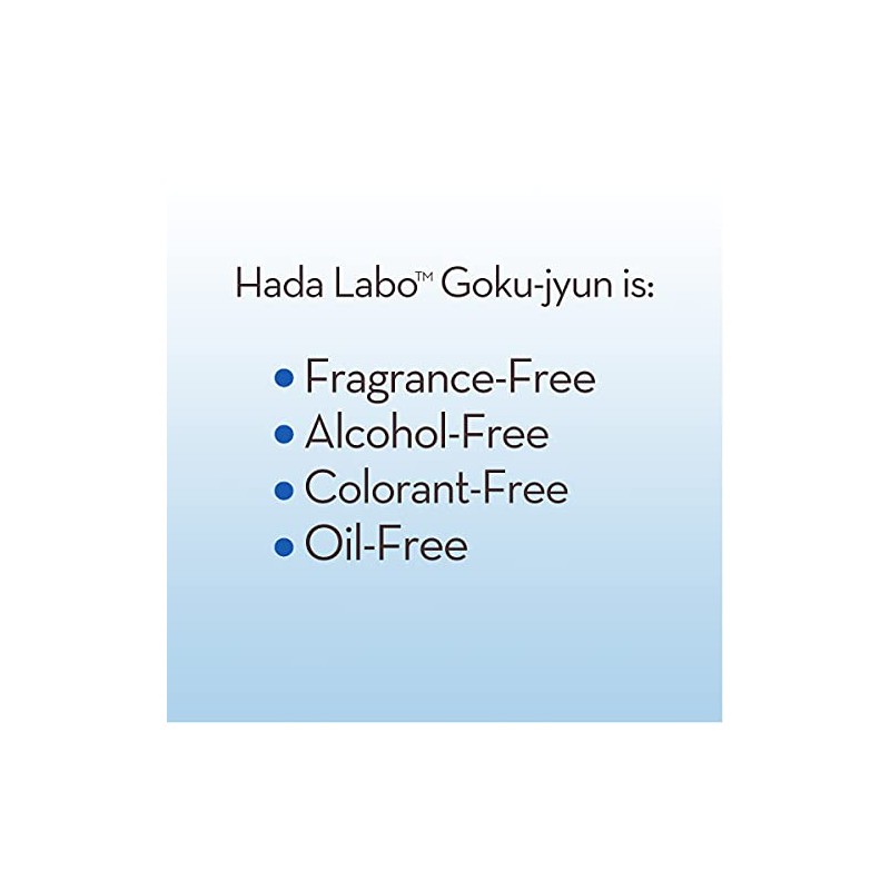 Hada Labo Rohto Gokujun Hyaluronic Face Wash - 100g, White,