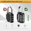 GRIFEMA GA1001 Combination Padlock, 4 Digit Coded Zinc Alloy Heavy