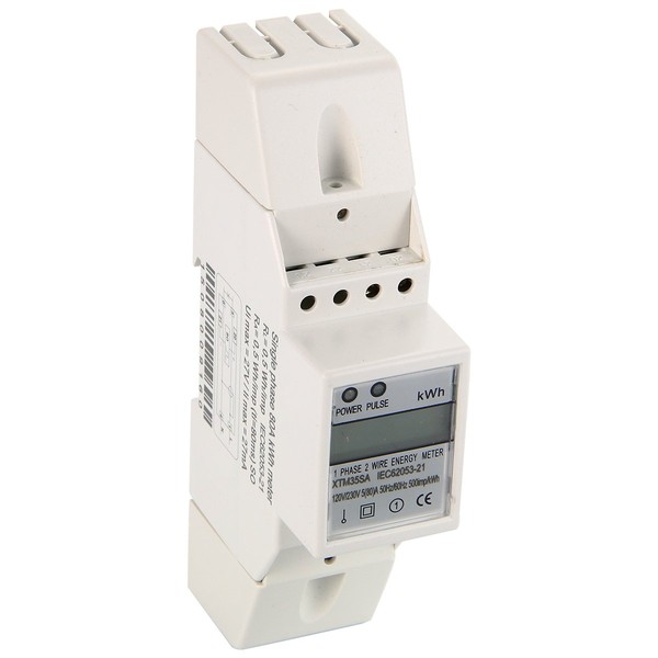 BAYM® 5(80) A 120V 60HZ Single Phase Din Rail KWH
