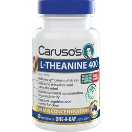 Caruso’s Natural Health Caruso's L-Theanine 400 Cap X 30