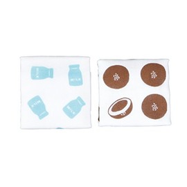 World Create ViV 51326 Fluffy Dish Towel, Milk and Anpan