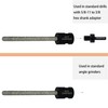 BTBLBITS Diamond Mortar Raking Bit 5/16" x 4" Mortar Router