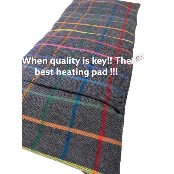 Large or X-Large Microwavable Flax Heating Pad Made in the