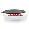 Tupperware 12" Round Container with Seal (Black)