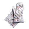 Maison d' Hermine Oven Mitt & Pot Holder 100% Cotton